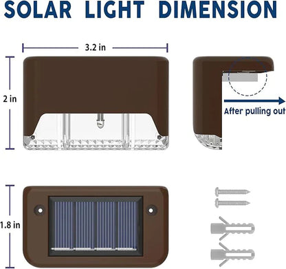 Solar Deck Lights-Step Solar Lights