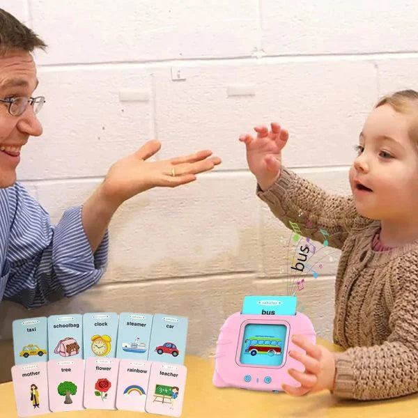 Audible Flash Cards Baby Reading Machine for Kids