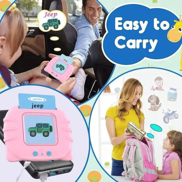 Audible Flash Cards Baby Reading Machine for Kids